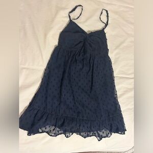 Speechless, navy textured lace mini dress, size XS